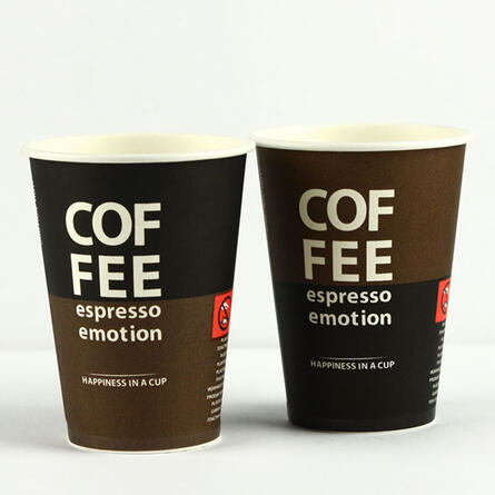 Paper vending cup espresso