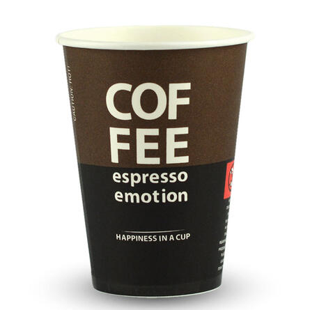 Paper vending cup espresso