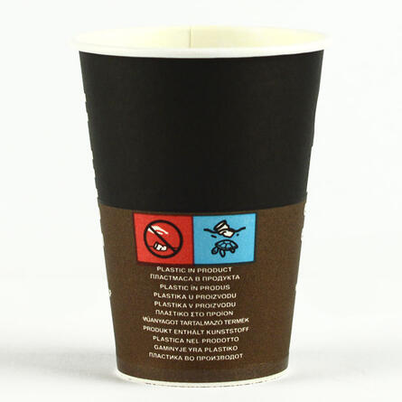 Paper vending cup espresso